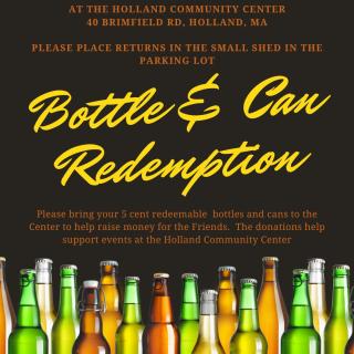 Bottles and Can are Collected at the Center