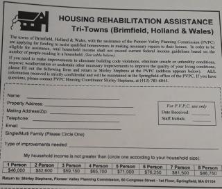 Housing Rehabilitation Assistance